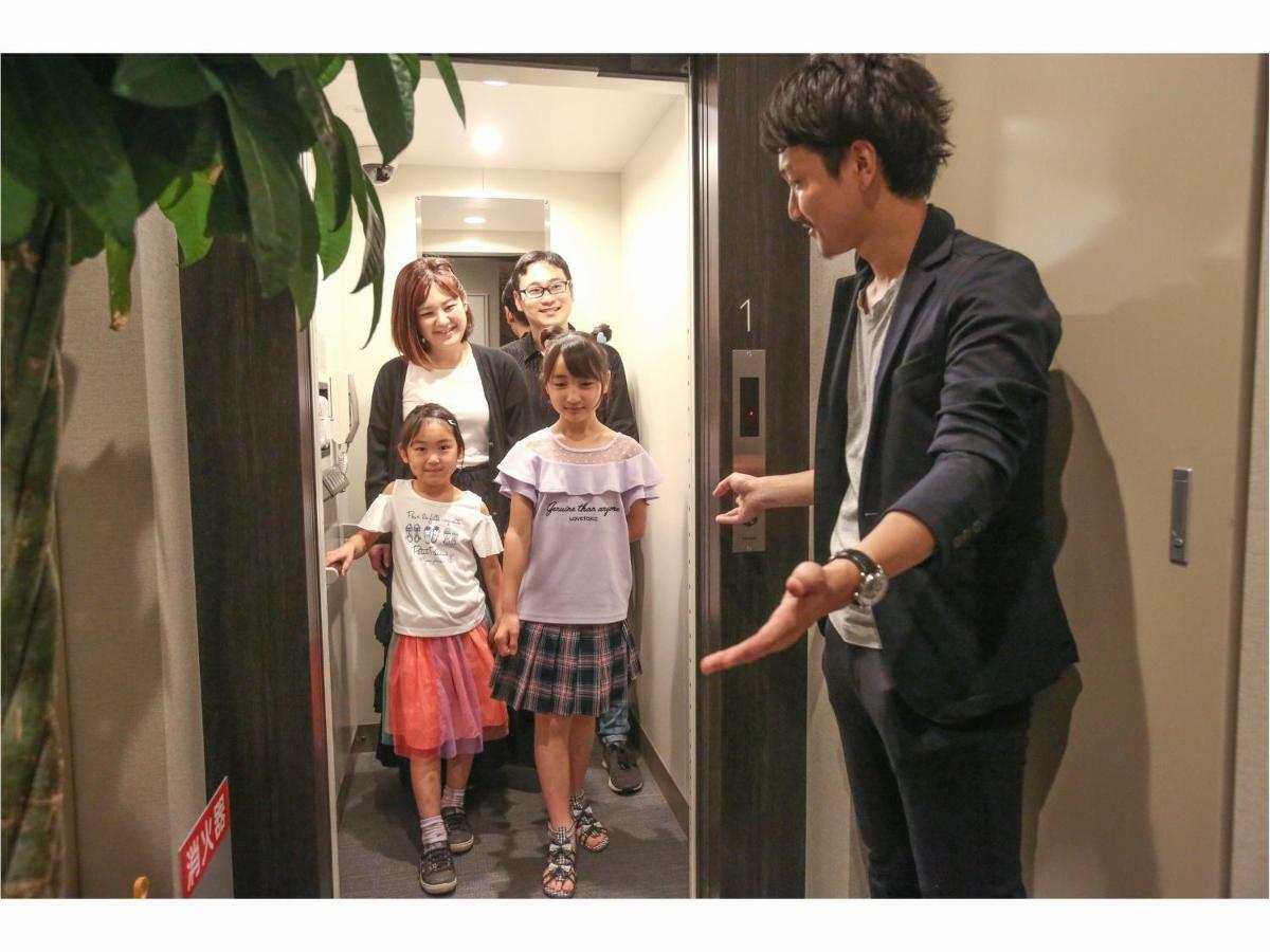 Apartment Hotel Tenjin Tumugu Fukuoka  Kültér fotó